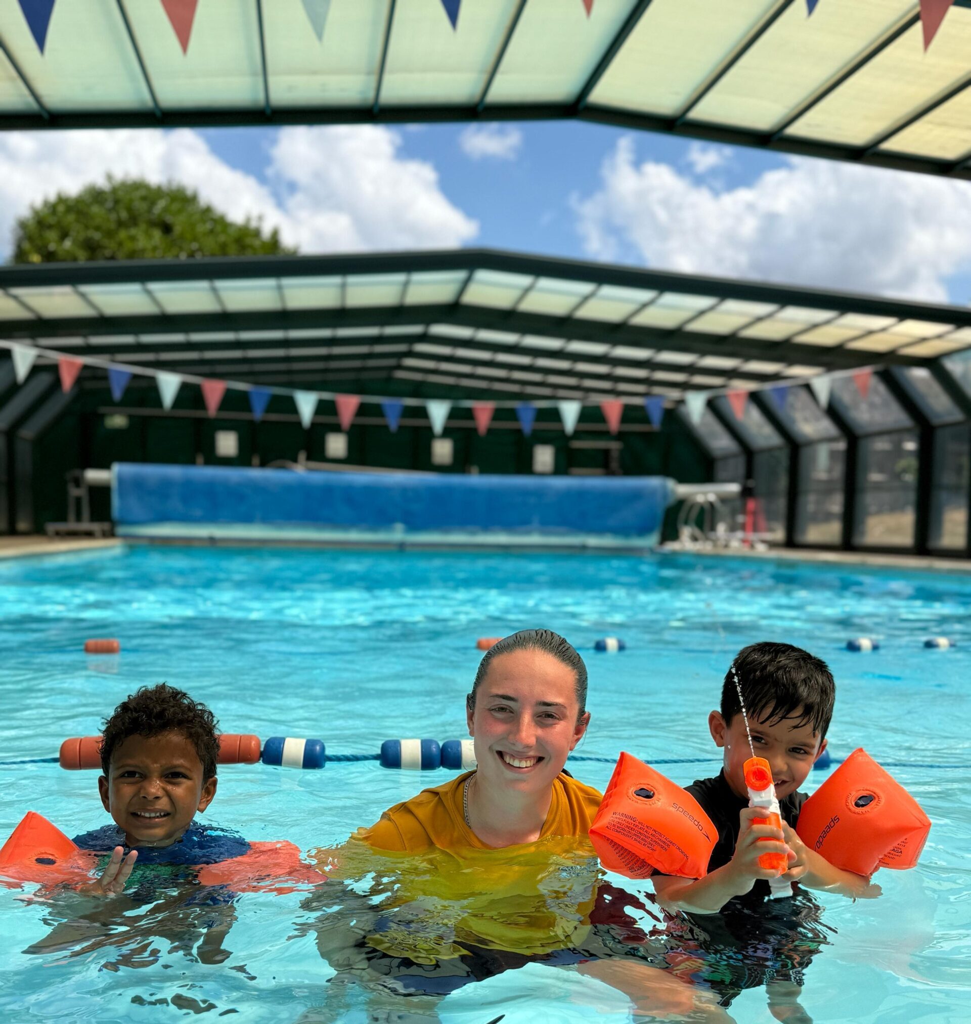 Swimming at Munchkins Sports